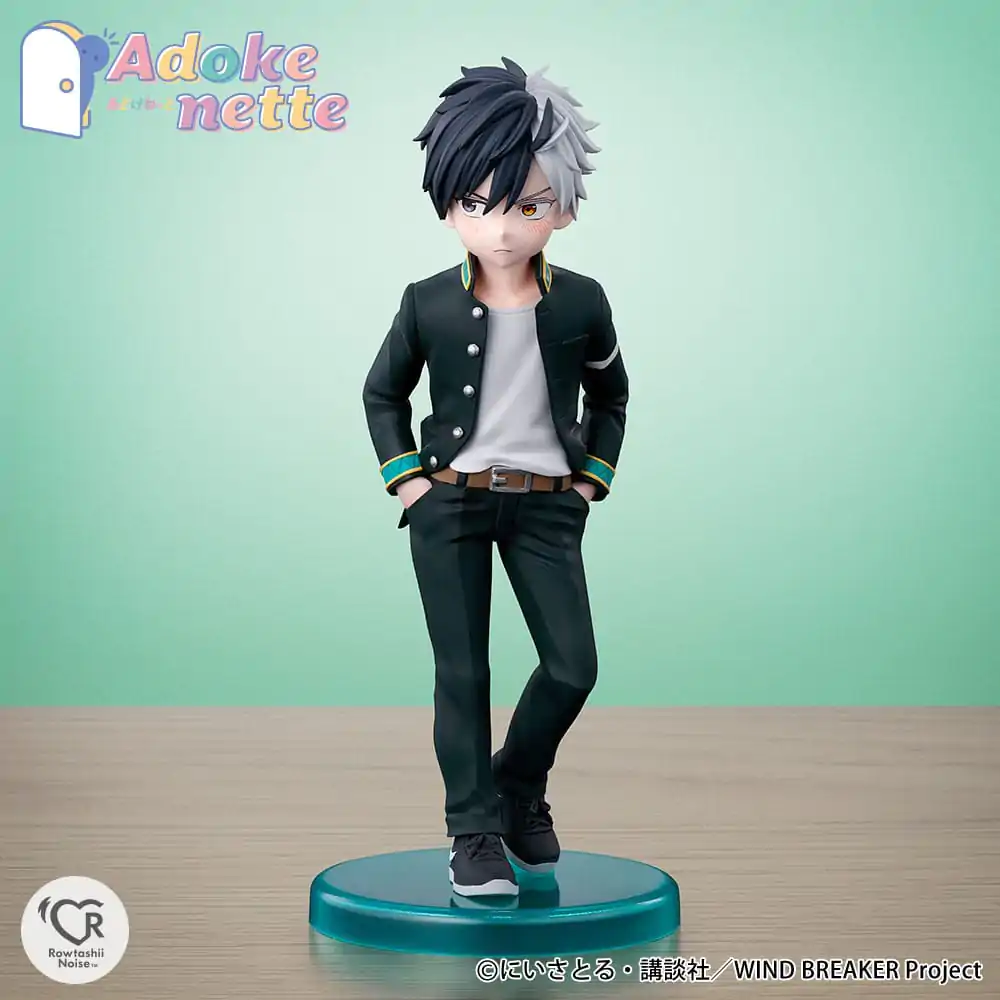 Wind Breaker Adokenette PVC Statue Sakura Haruka 14 cm Produktfoto