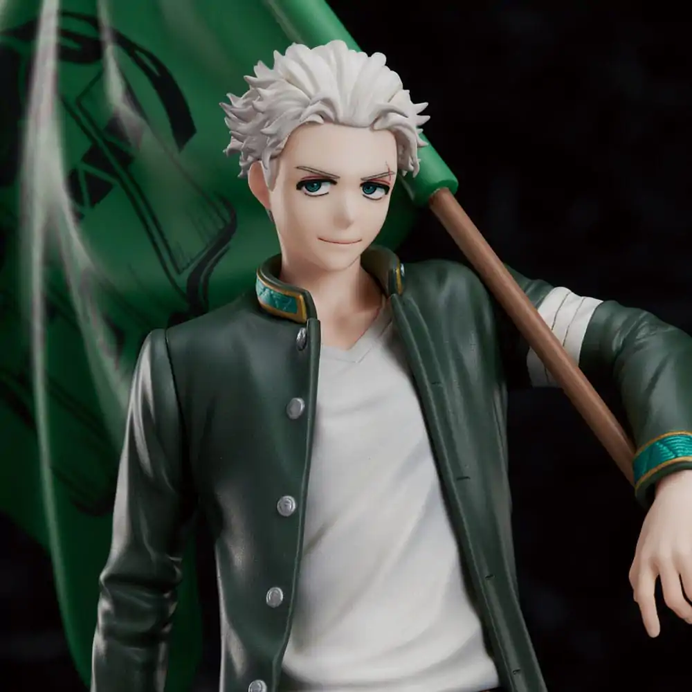 Wind Breaker Statue PVC Hajime Umemiya Limited Edition: With Bowfurin School Flag 20 cm Produktfoto