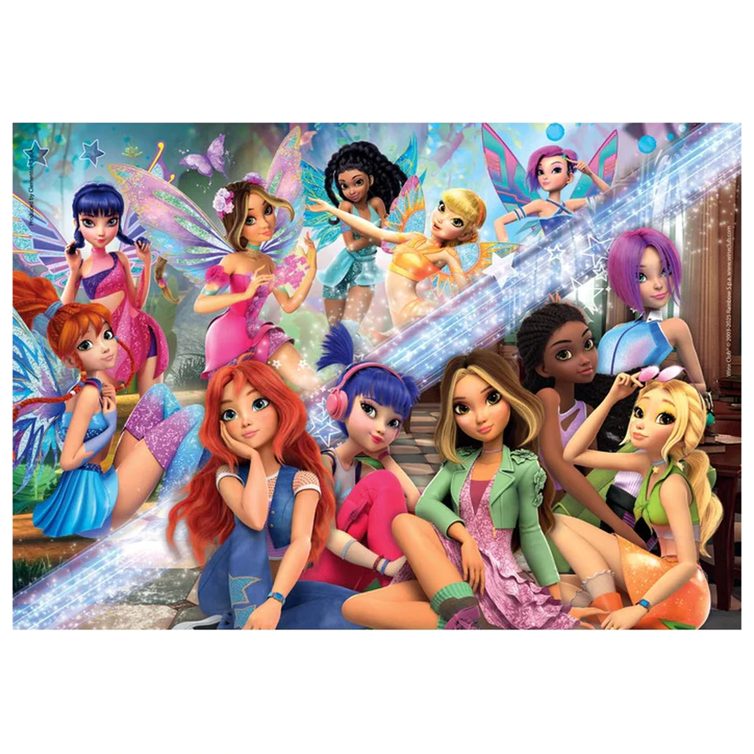 Winx Club Fairy Glam 180-teiliges Puzzle Produktfoto