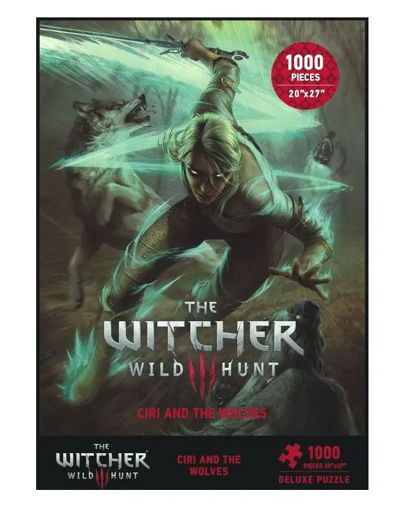 Witcher 3 Wild Hunt Puzzle Ciri und die Wölfe termékfotó