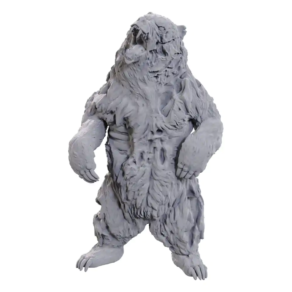 WizKids Deep Cuts Miniatur unbemalt Zombie Grizzly Bear Produktfoto