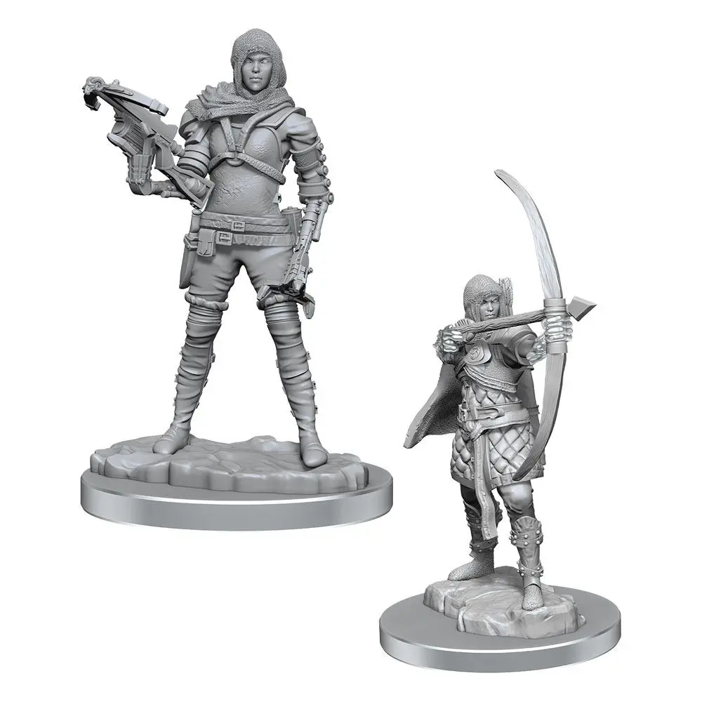 WizKids Deep Cuts Miniatures Miniaturen unbemalt 2er-Pack Human Rogue Produktfoto