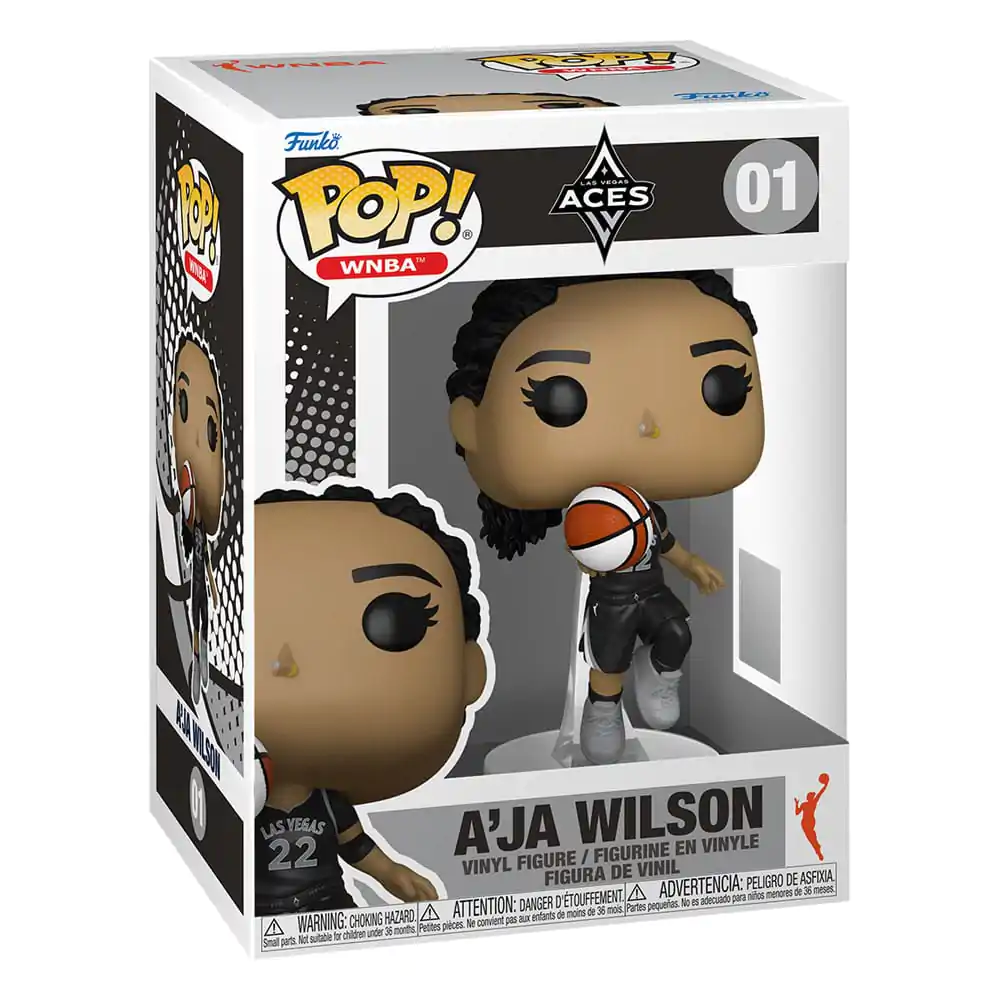 WNBA Funko POP! Vinylfigur Las Vegas Aces: A'ja Wilson 9 cm Produktfoto