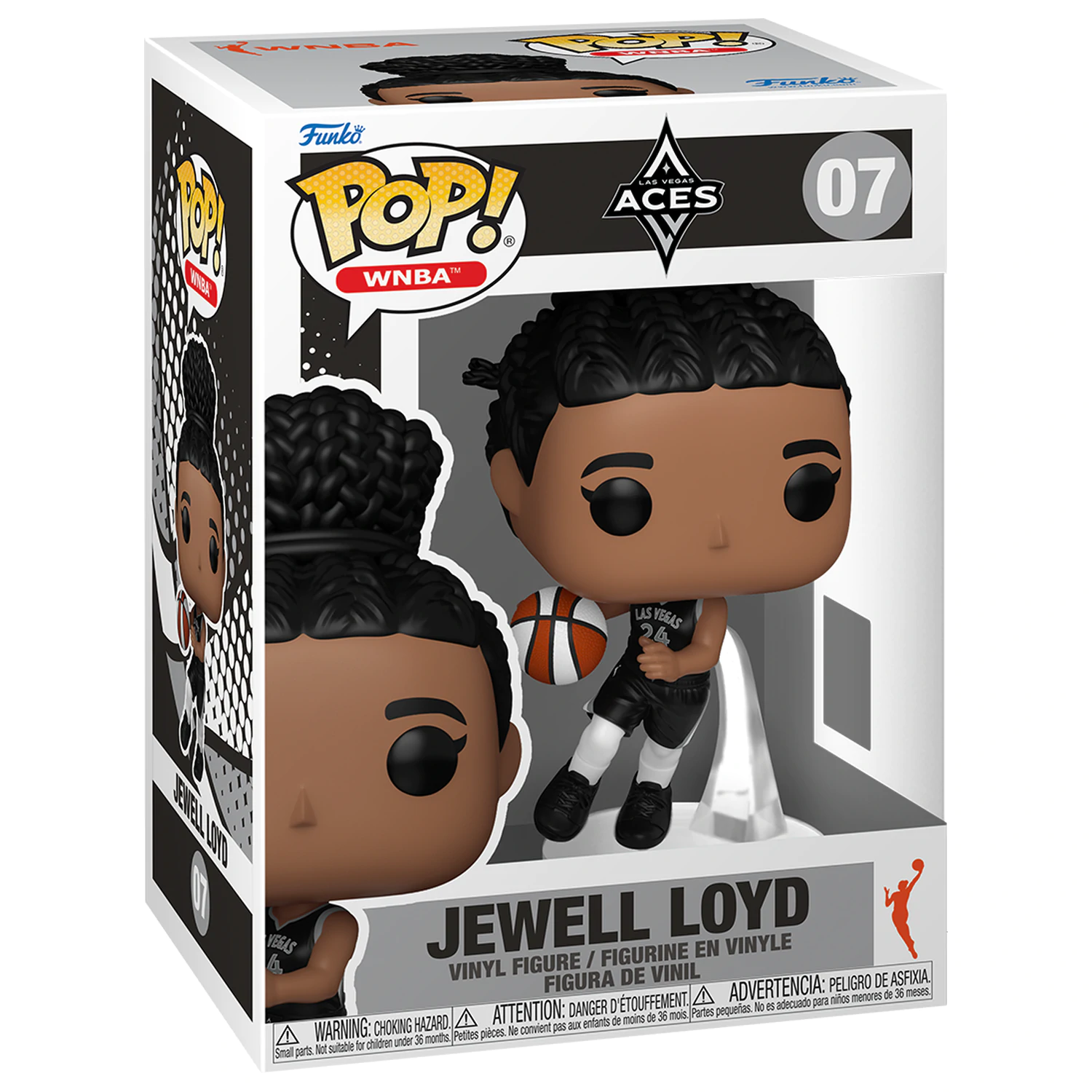 WNBA Funko POP! Vinyl Figur Storm- Jewell Loyd 9 cm Produktfoto