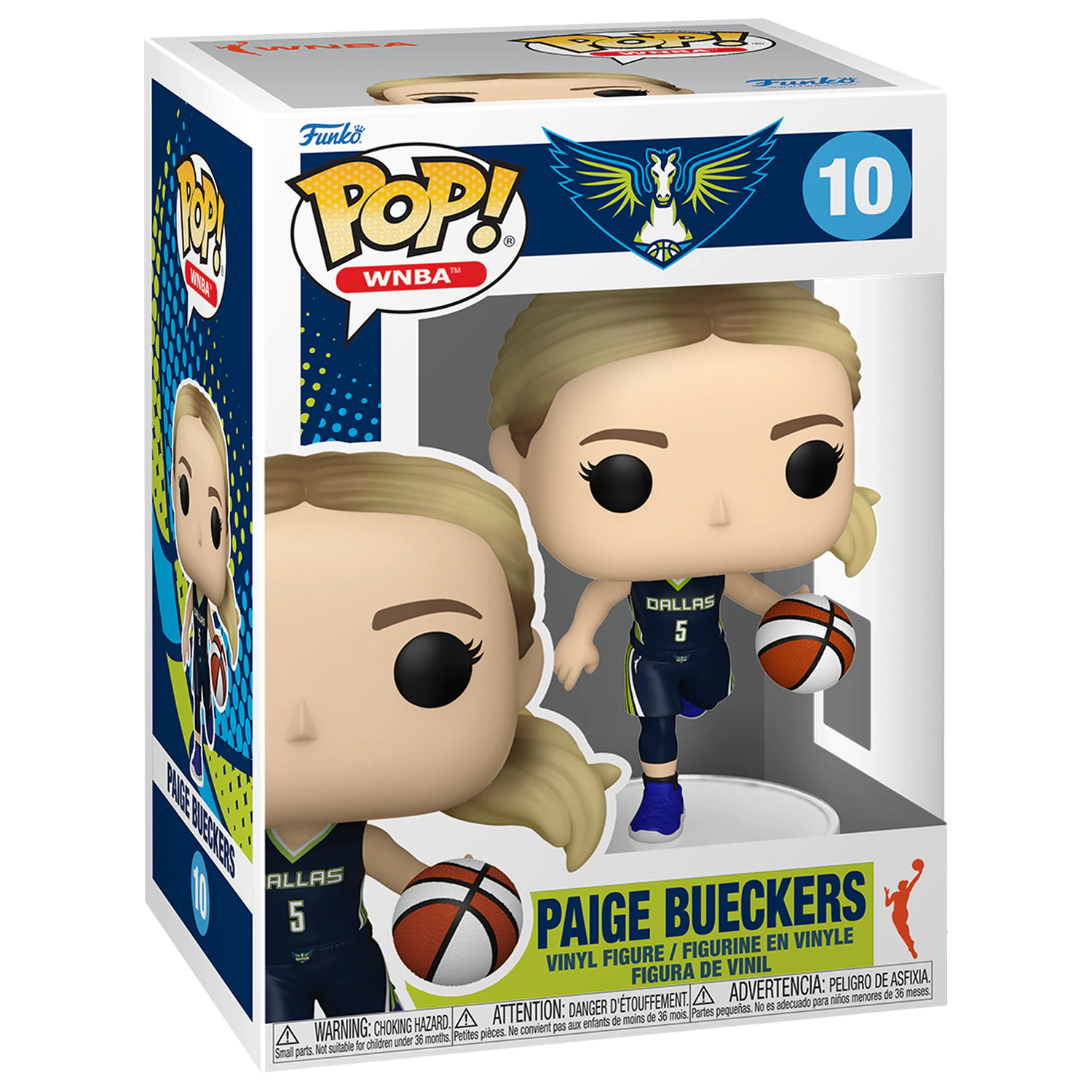 WNBA Legends Funko POP! Sports Vinyl Figur Wings- Paige Bueckers 9 cm Produktfoto