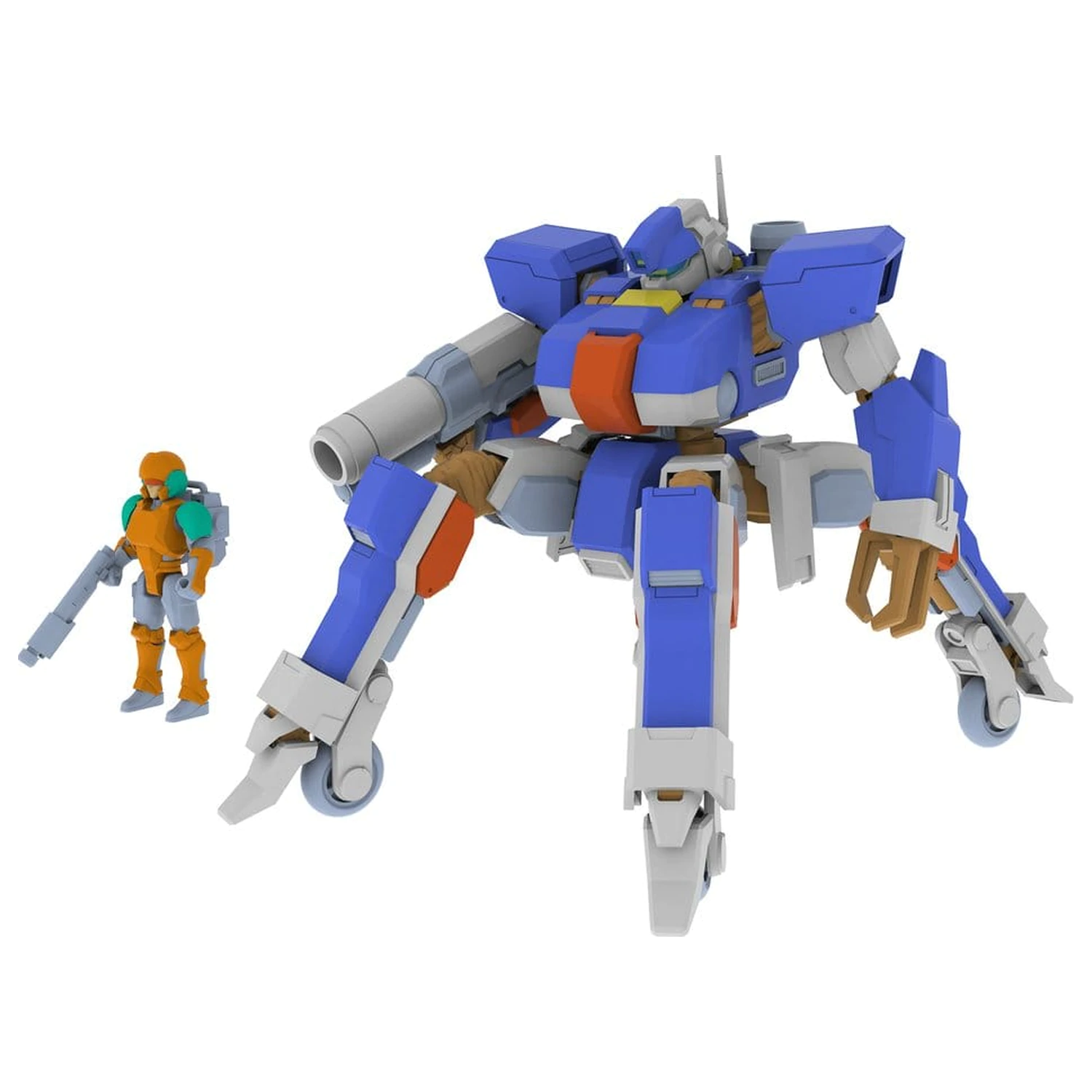 Wolf Fang Sky Fang 2001 Plastik Modellbausatz TYPE03 Karyu 12 cm Produktfoto