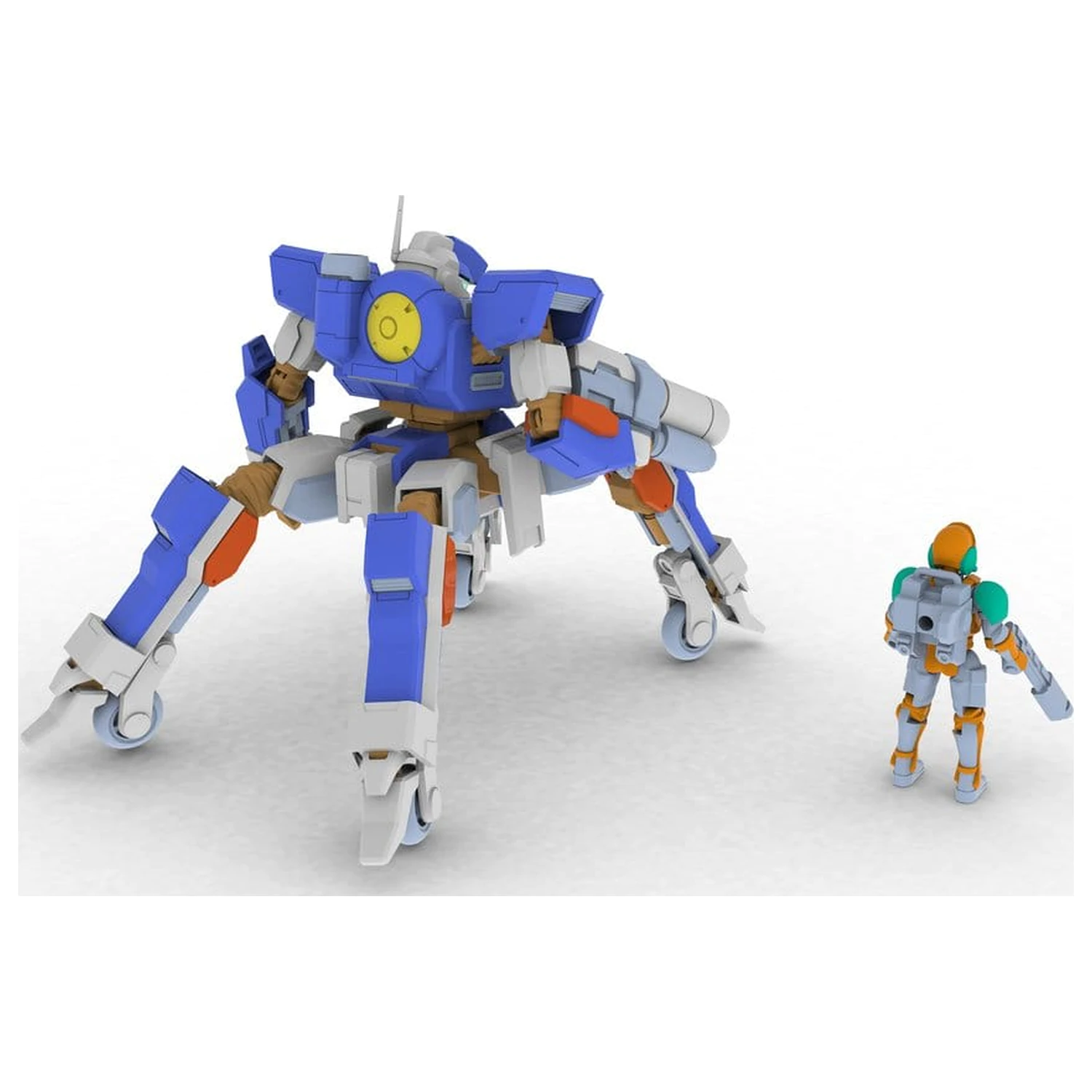 Wolf Fang Sky Fang 2001 Plastik Modellbausatz TYPE03 Karyu 12 cm Produktfoto