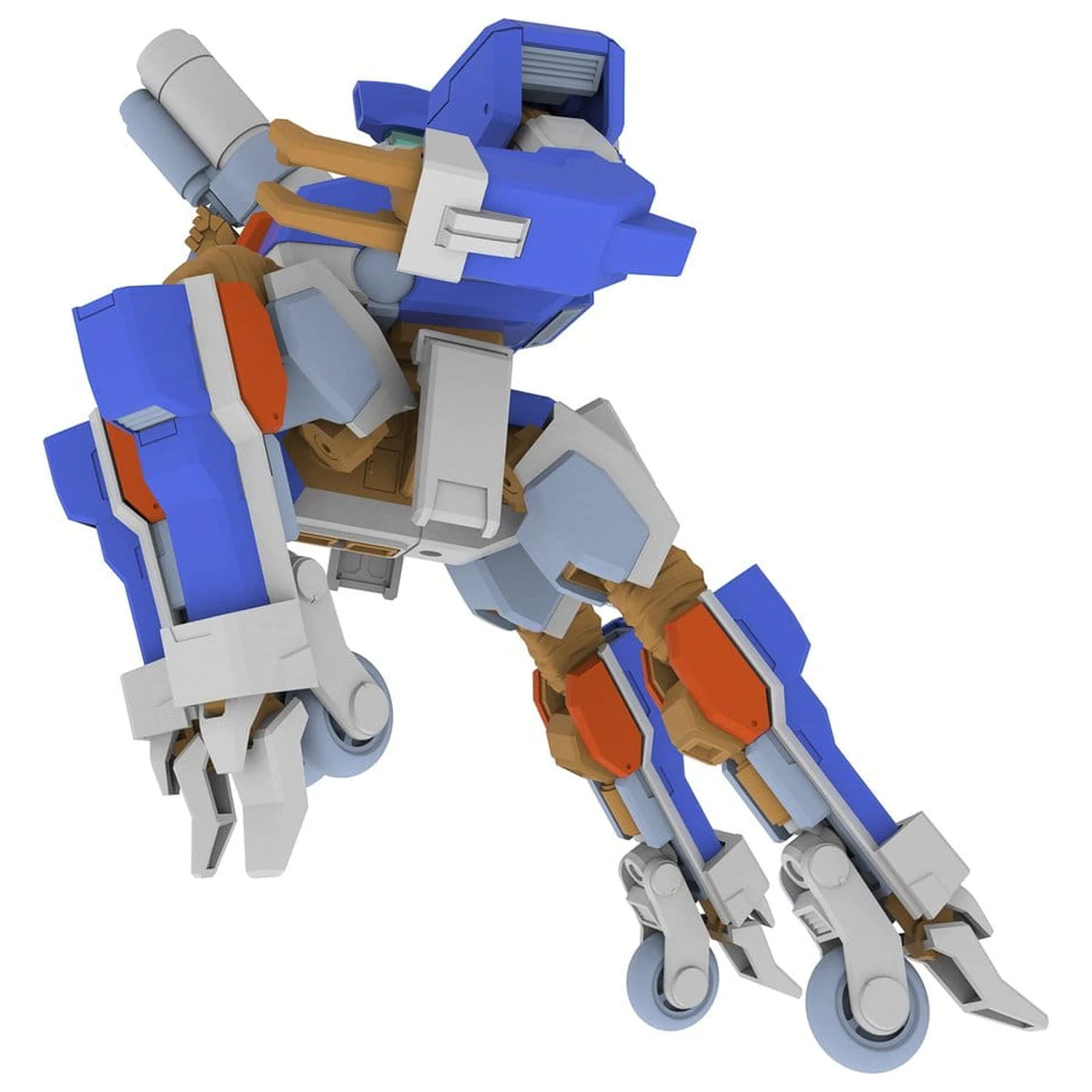 Wolf Fang Sky Fang 2001 Plastik Modellbausatz TYPE03 Karyu 12 cm Produktfoto