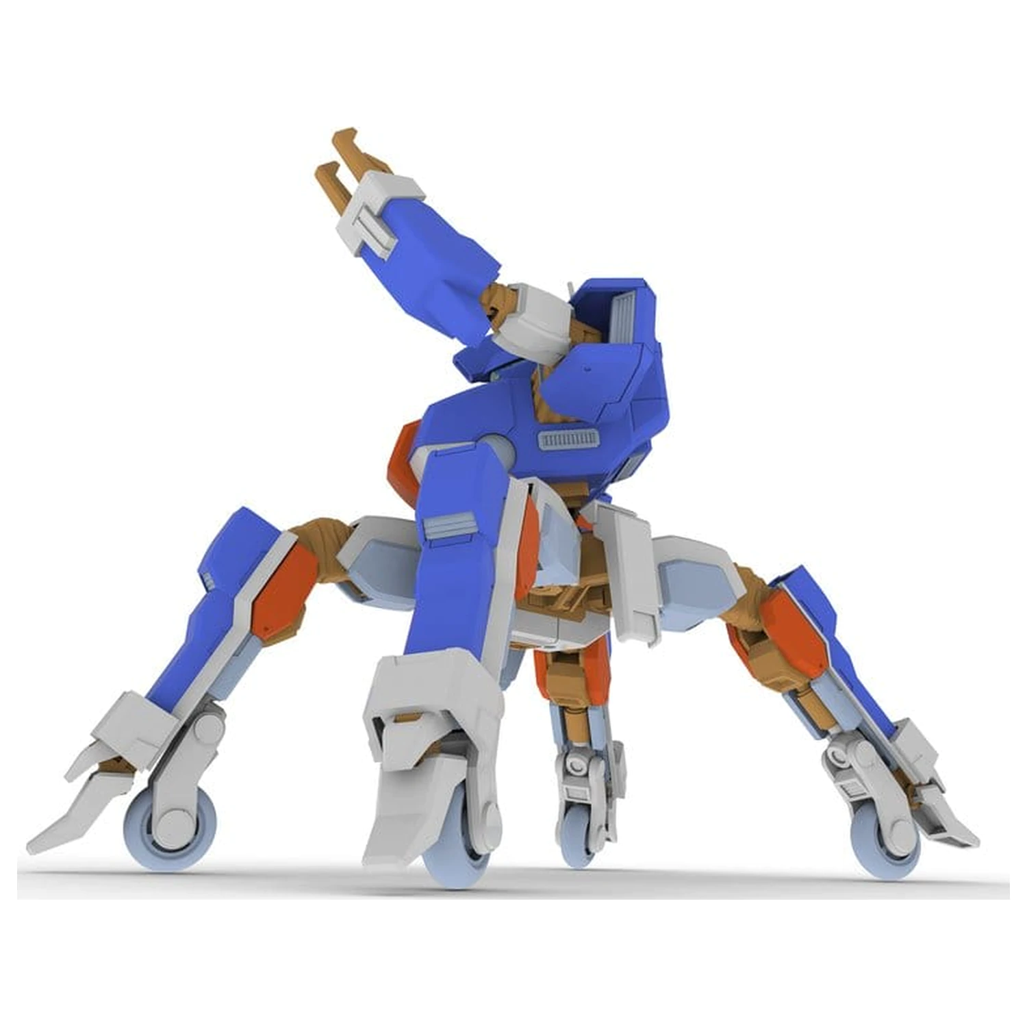 Wolf Fang Sky Fang 2001 Plastik Modellbausatz TYPE03 Karyu 12 cm Produktfoto