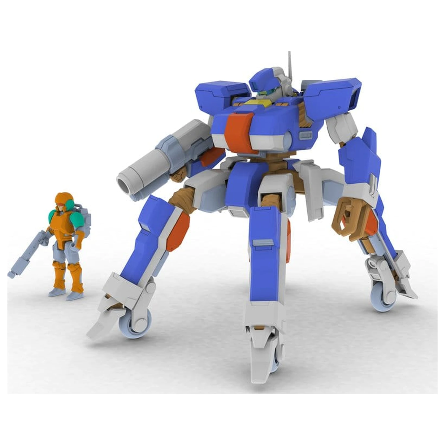 Wolf Fang Sky Fang 2001 Plastik Modellbausatz TYPE03 Karyu 12 cm Produktfoto