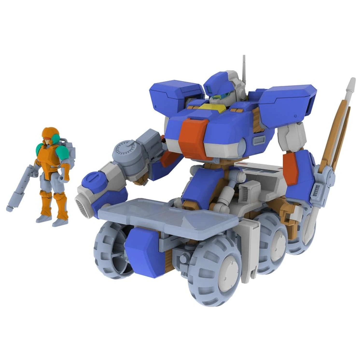 Wolf Fang Sky Fang 2001 Plastik Modellbausatz TYPE04 Shinryu 10 cm Produktfoto