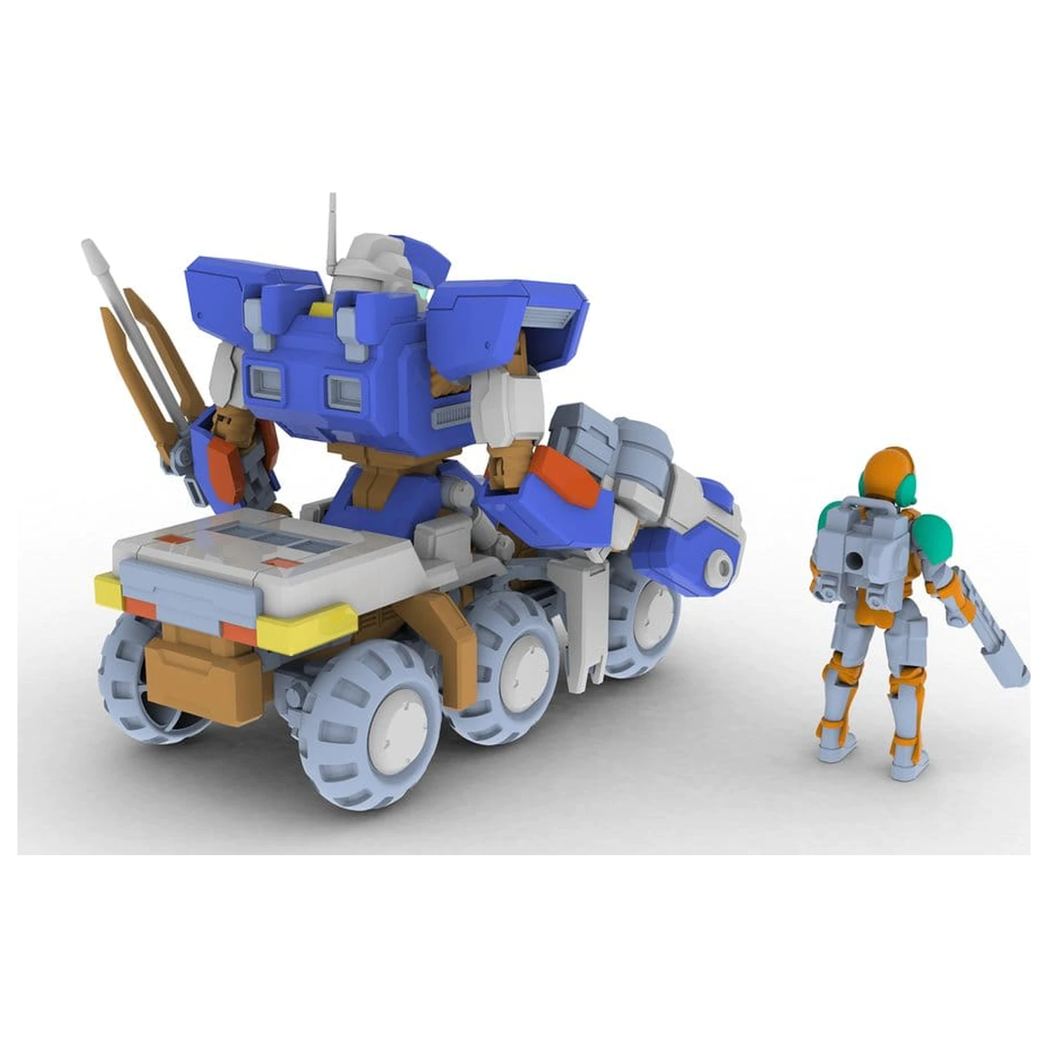 Wolf Fang Sky Fang 2001 Plastik Modellbausatz TYPE04 Shinryu 10 cm Produktfoto