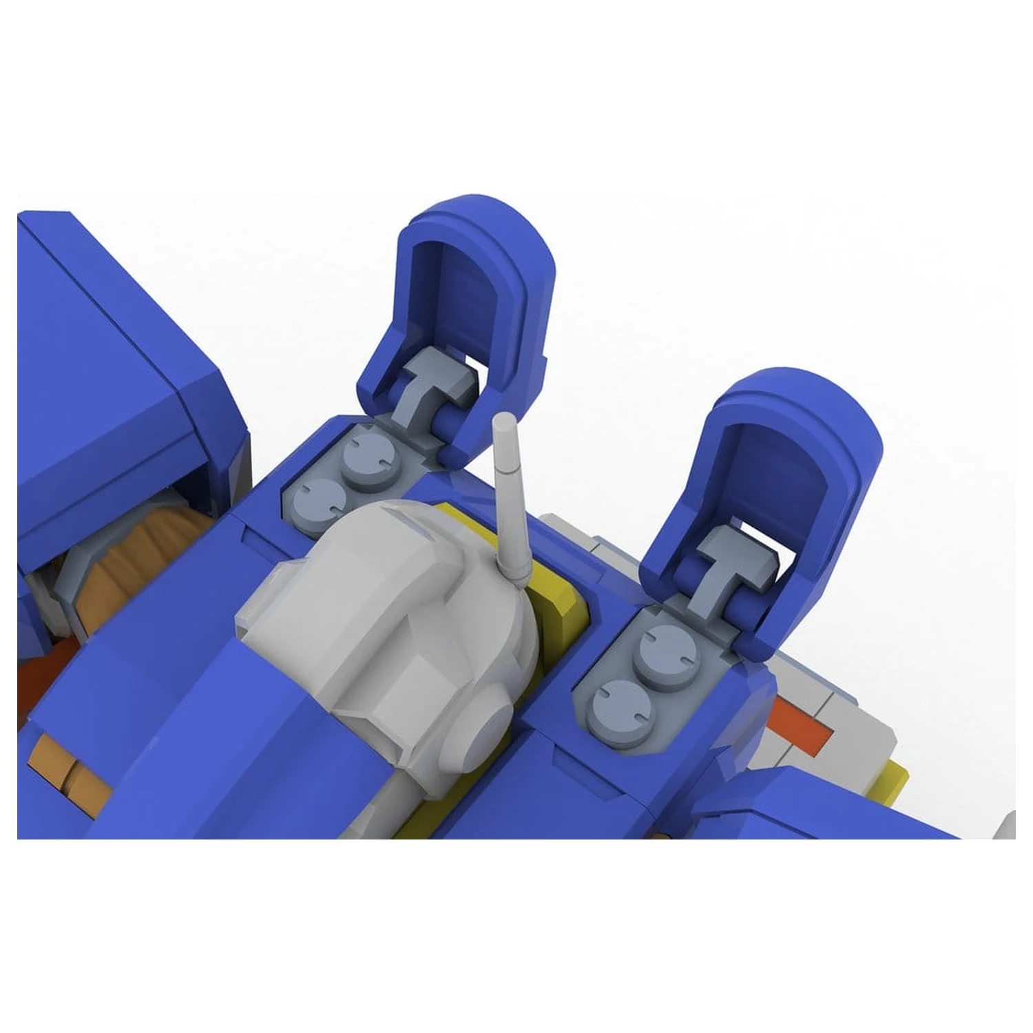 Wolf Fang Sky Fang 2001 Plastik Modellbausatz TYPE04 Shinryu 10 cm Produktfoto