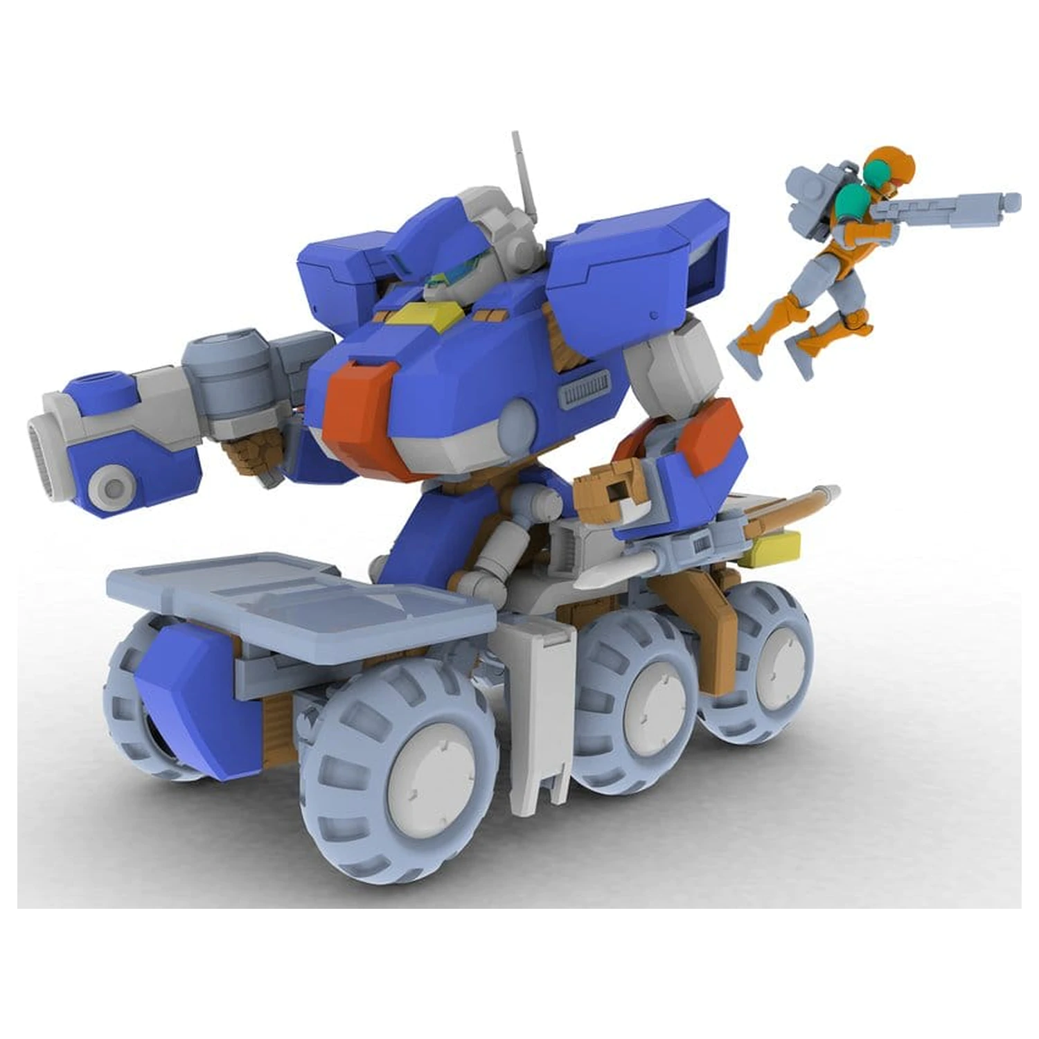 Wolf Fang Sky Fang 2001 Plastik Modellbausatz TYPE04 Shinryu 10 cm Produktfoto