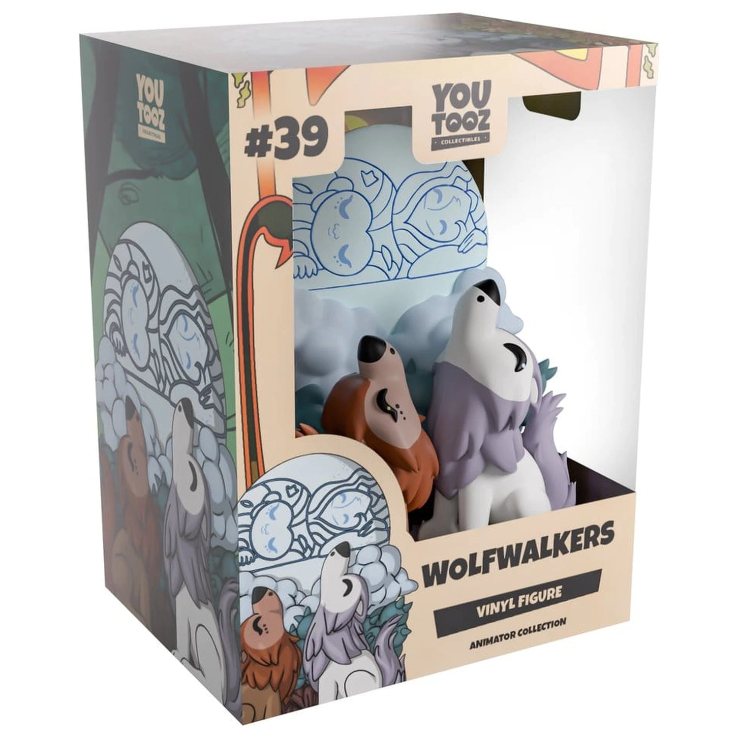 Wolfwalkers Vinyl Figur Mebh & Robyn 11 cm Produktfoto