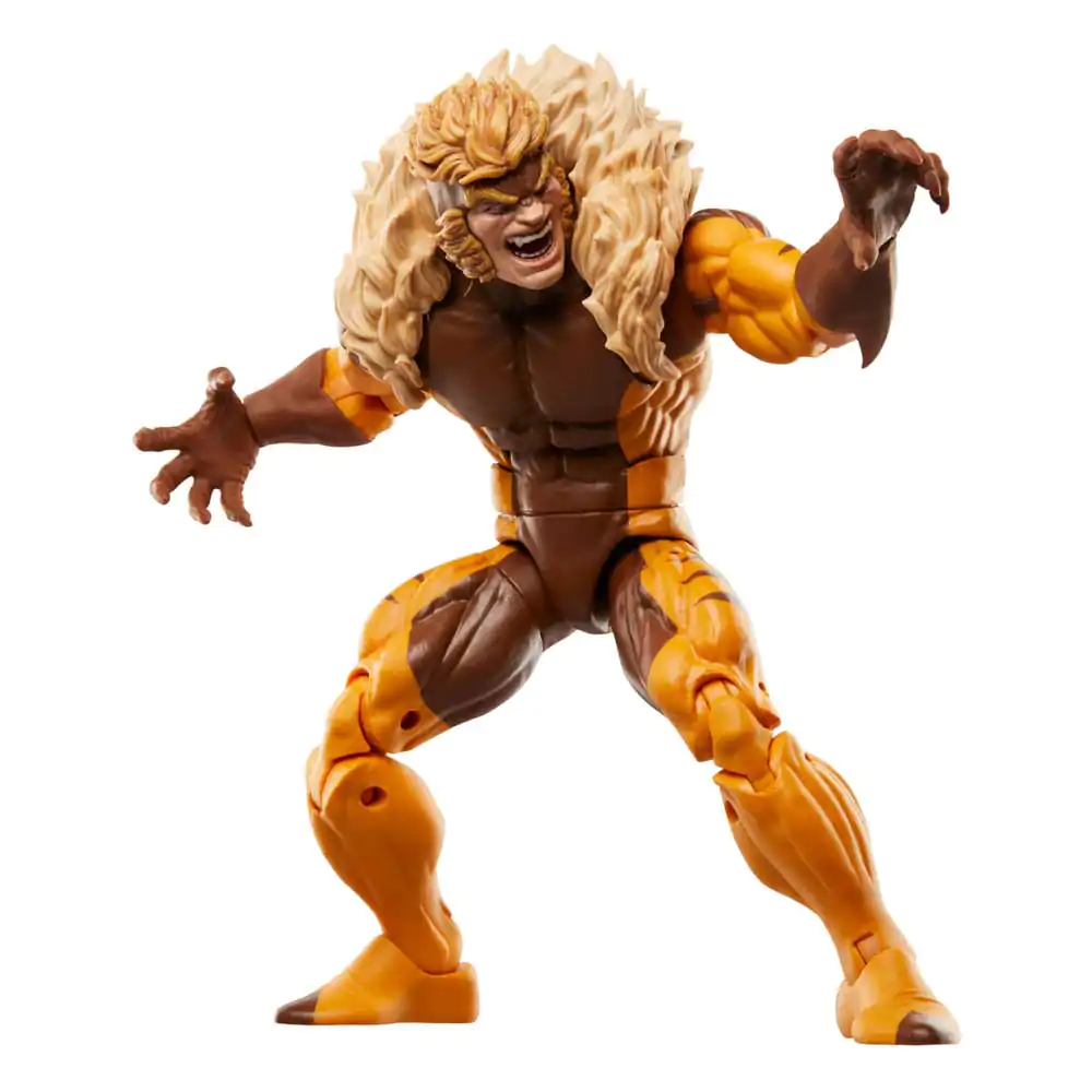 Wolverine 50th Anniversary Marvel Legends Actionfiguren 2er-Pack Marvel's Logan &amp; Sabretooth 15 cm Produktfoto