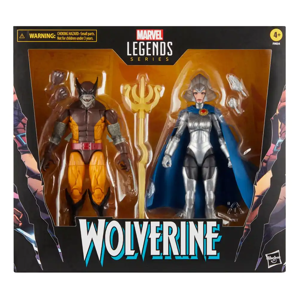 Wolverine 50th Anniversary Marvel Legends Actionfiguren 2er-Pack Wolverine & Lilandra Neramani 15 cm termékfotó