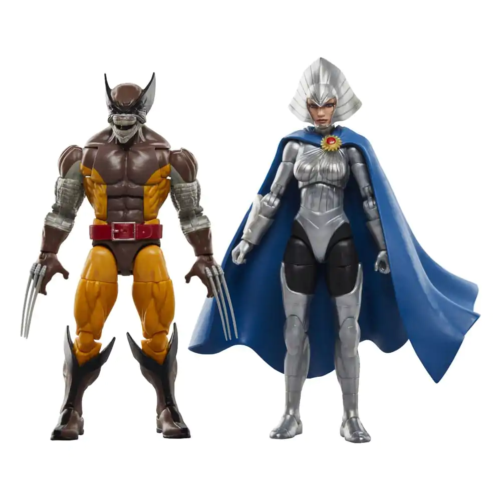 Wolverine 50th Anniversary Marvel Legends Actionfiguren 2er-Pack Wolverine & Lilandra Neramani 15 cm termékfotó