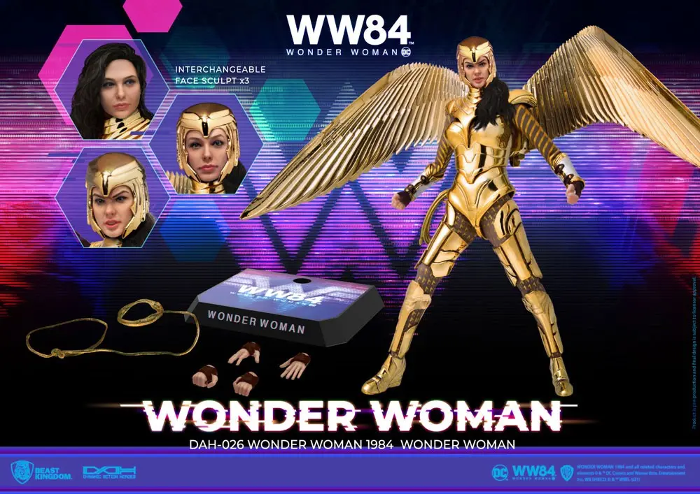 Wonder Woman 1984 Dynamic 8ction Heroes Actionfigur 1/9 Wonder Woman 21 cm termékfotó