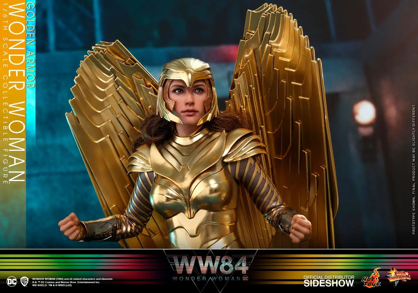 Wonder Woman 1984 Movie Masterpiece Actionfigur 1/6 Golden Armor Wonder Woman 30 cm Produktfoto