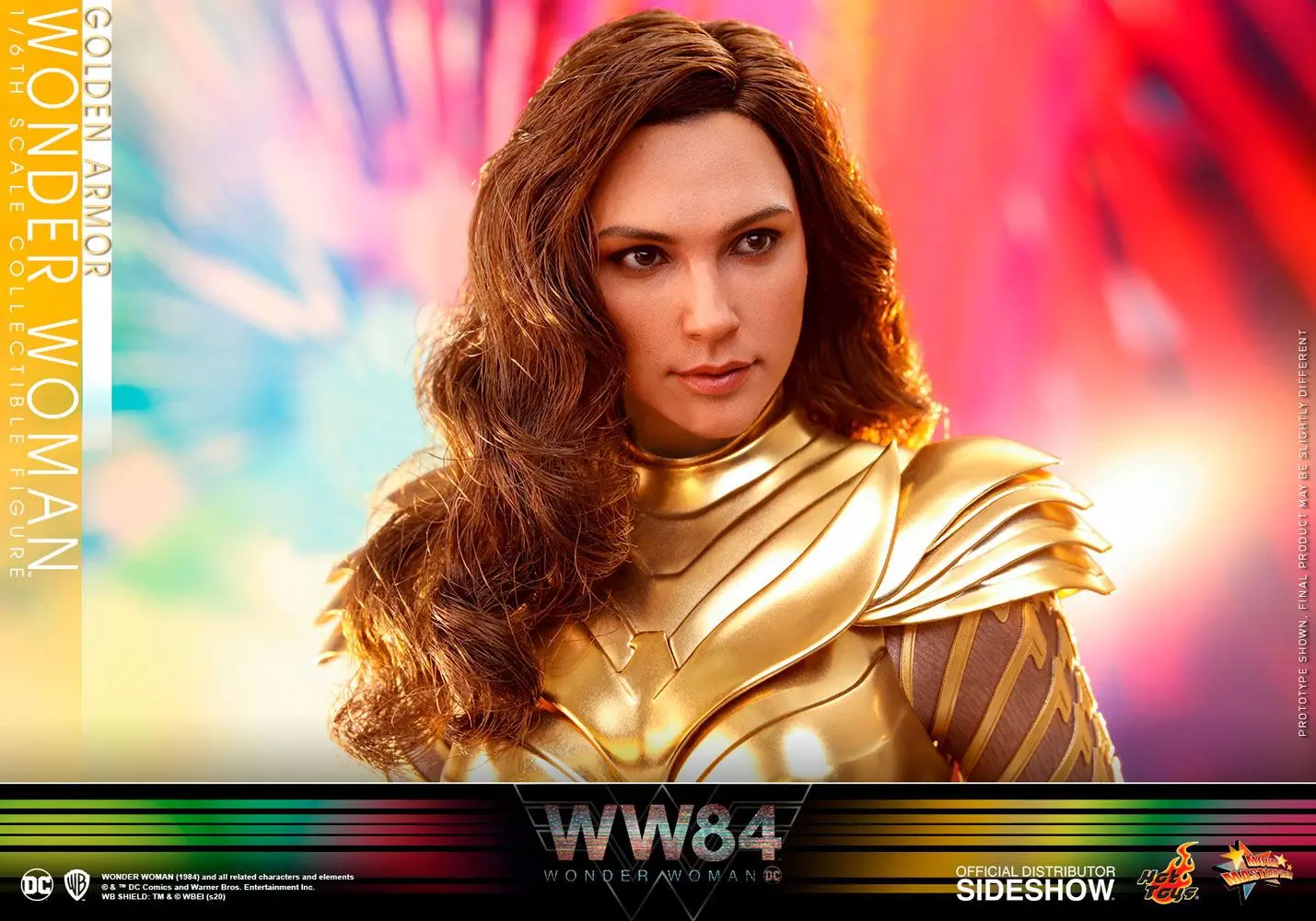 Wonder Woman 1984 Movie Masterpiece Actionfigur 1/6 Golden Armor Wonder Woman 30 cm Produktfoto