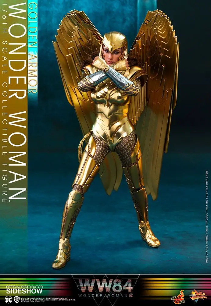 Wonder Woman 1984 Movie Masterpiece Actionfigur 1/6 Golden Armor Wonder Woman 30 cm Produktfoto