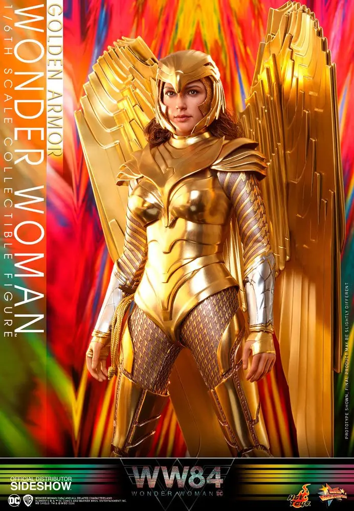 Wonder Woman 1984 Movie Masterpiece Actionfigur 1/6 Golden Armor Wonder Woman 30 cm Produktfoto