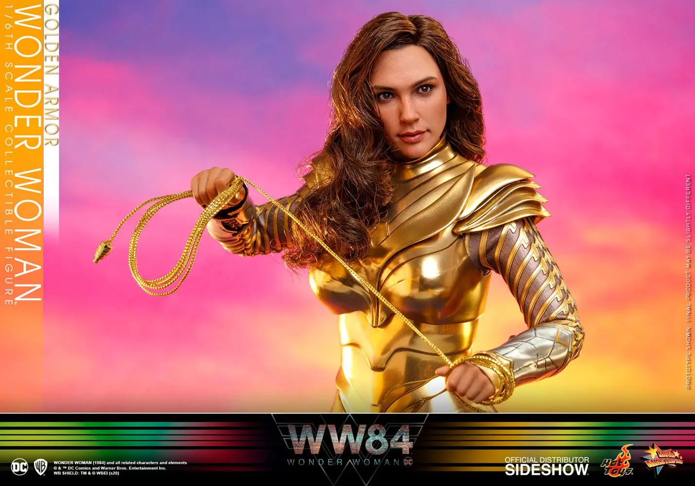 Wonder Woman 1984 Movie Masterpiece Actionfigur 1/6 Golden Armor Wonder Woman 30 cm Produktfoto