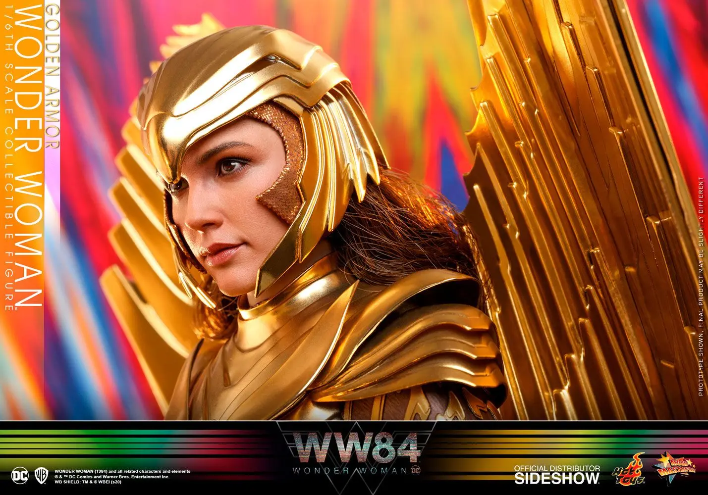 Wonder Woman 1984 Movie Masterpiece Actionfigur 1/6 Golden Armor Wonder Woman 30 cm Produktfoto