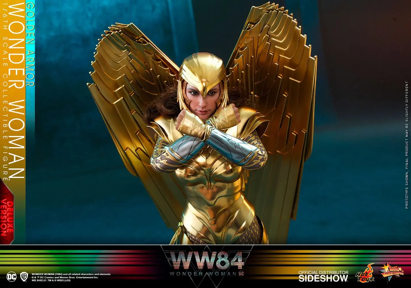 Wonder Woman 1984 Movie Masterpiece Actionfigur 1/6 Golden Armor Wonder Woman (Deluxe) 30 cm Produktfoto