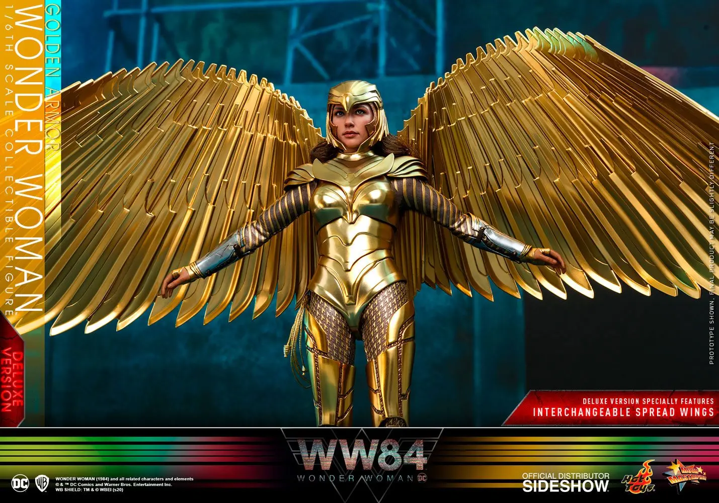 Wonder Woman 1984 Movie Masterpiece Actionfigur 1/6 Golden Armor Wonder Woman (Deluxe) 30 cm Produktfoto