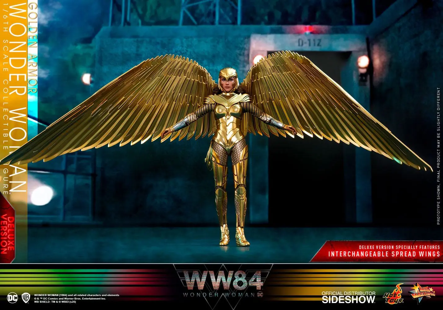 Wonder Woman 1984 Movie Masterpiece Actionfigur 1/6 Golden Armor Wonder Woman (Deluxe) 30 cm Produktfoto