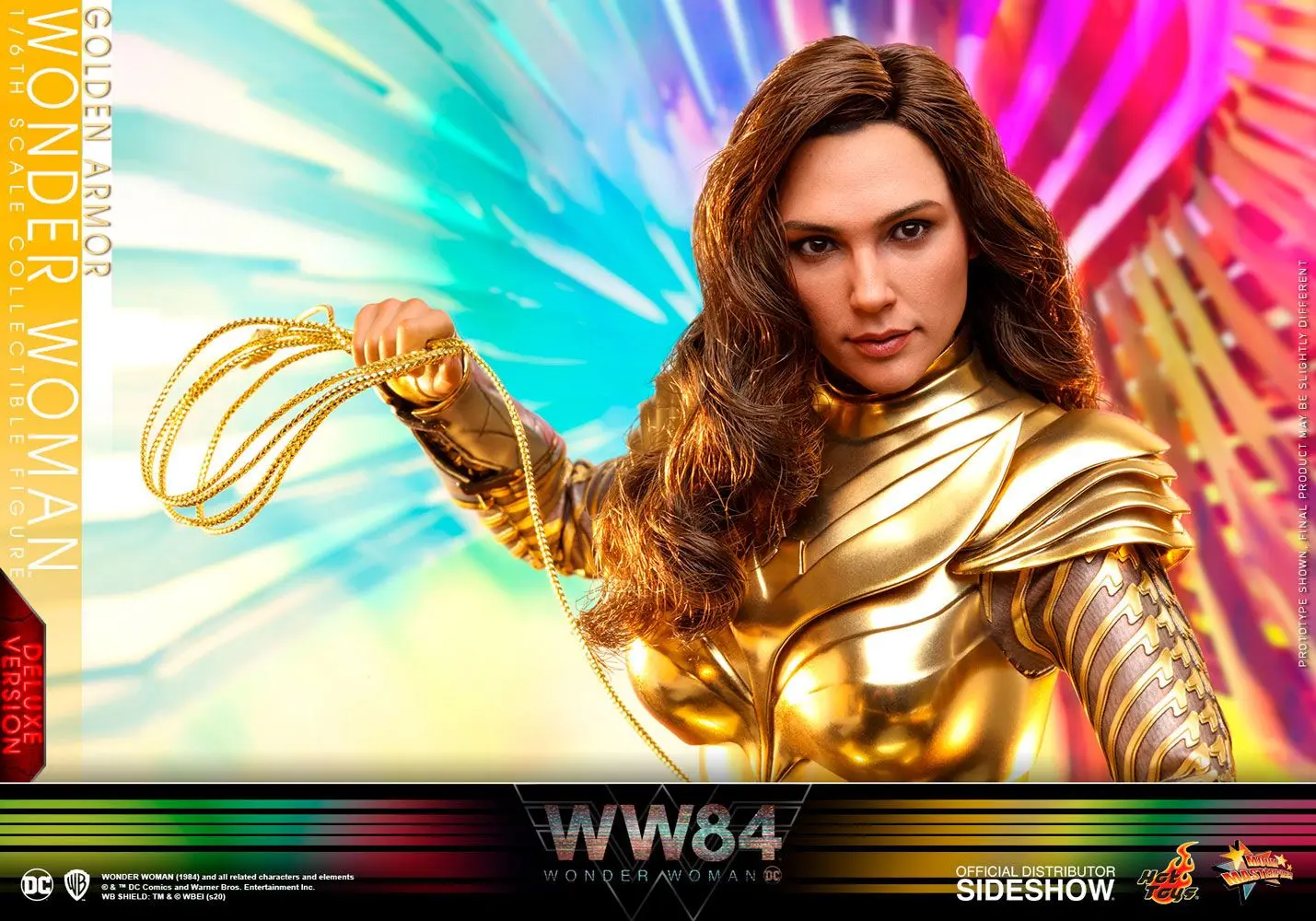 Wonder Woman 1984 Movie Masterpiece Actionfigur 1/6 Golden Armor Wonder Woman (Deluxe) 30 cm Produktfoto