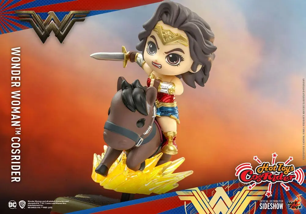 Wonder Woman CosRider Minifigur mit Sound und Leuchtfunktion Wonder Woman 13 cm Produktfoto