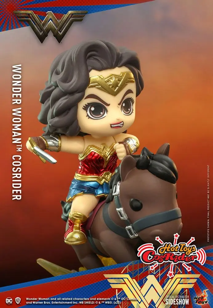 Wonder Woman CosRider Minifigur mit Sound und Leuchtfunktion Wonder Woman 13 cm Produktfoto