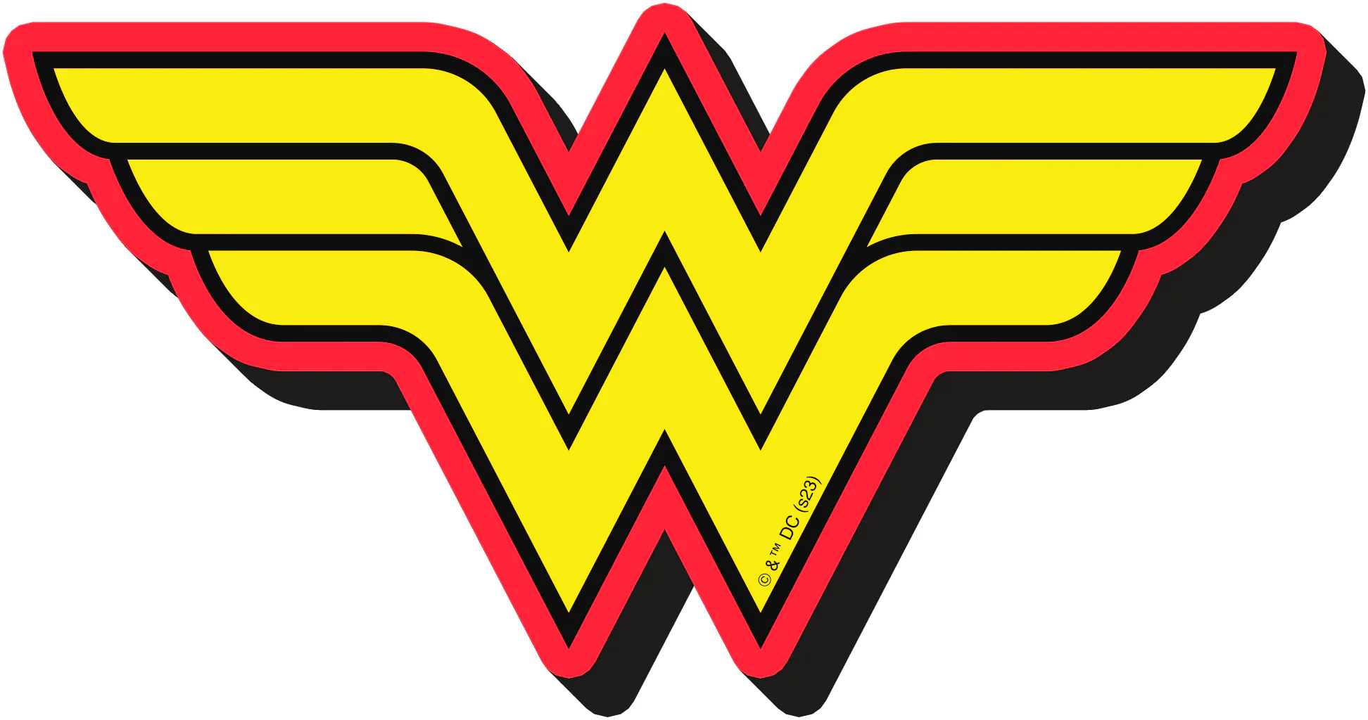 WONDER WOMAN Logo Magnet termékfotó