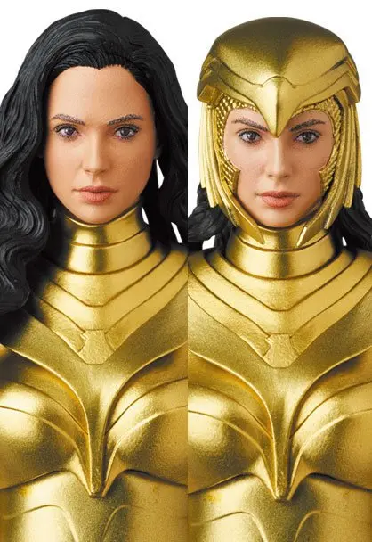 Wonder Woman Movie MAF EX Actionfigur Wonder Woman Golden Armor Ver. 16 cm Produktfoto
