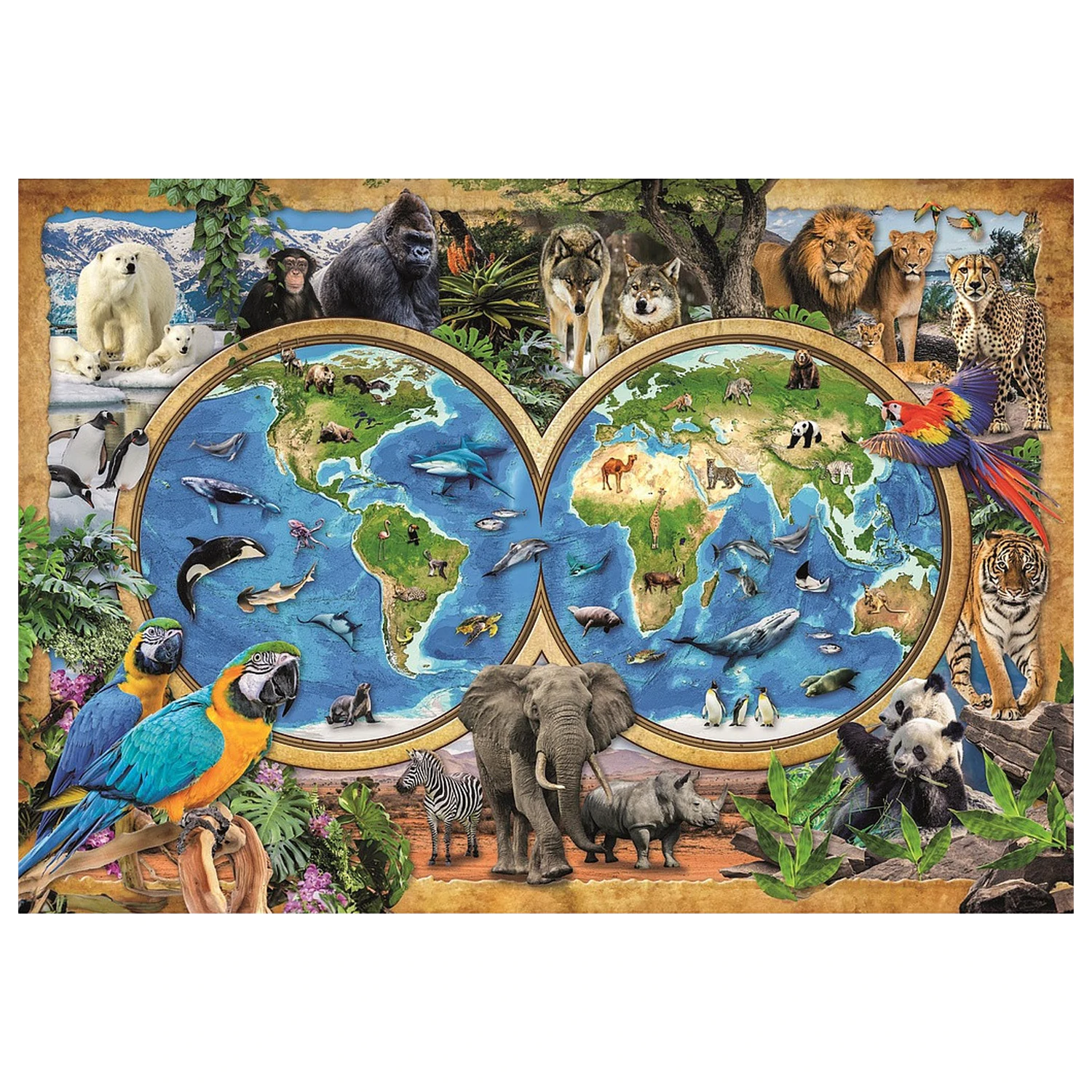 Wonderful World 300 Teile Puzzle Clementoni Produktfoto