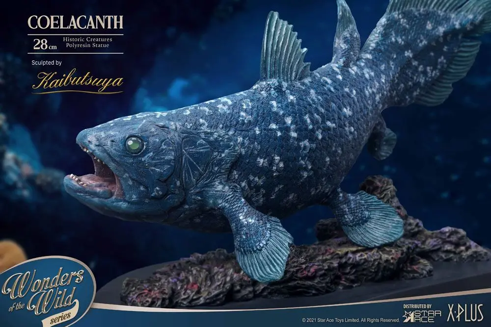 Wonders of the Wild Statue Coelacanth Deluxe Version 28 cm Produktfoto