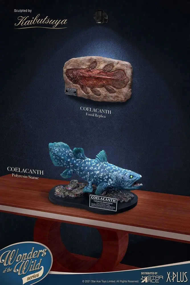 Wonders of the Wild Statue Coelacanth Deluxe Version 28 cm Produktfoto