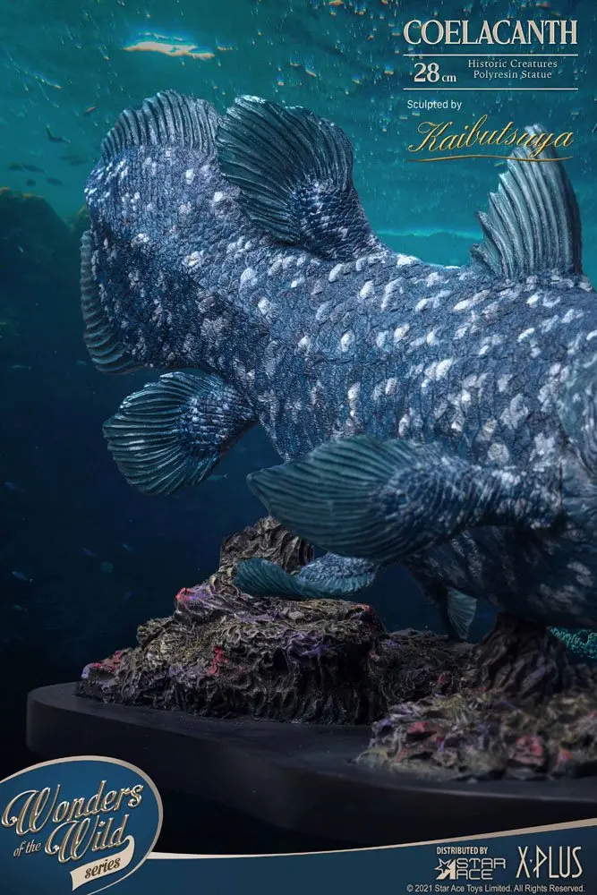 Wonders of the Wild Statue Coelacanth Deluxe Version 28 cm Produktfoto