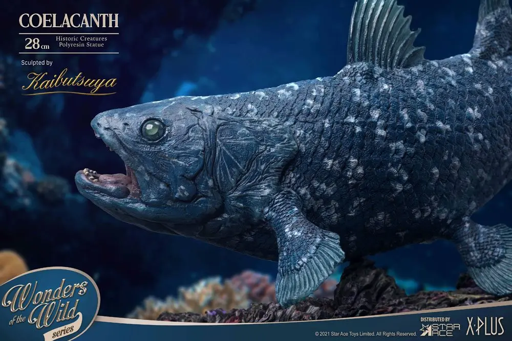 Wonders of the Wild Statue Coelacanth Deluxe Version 28 cm Produktfoto