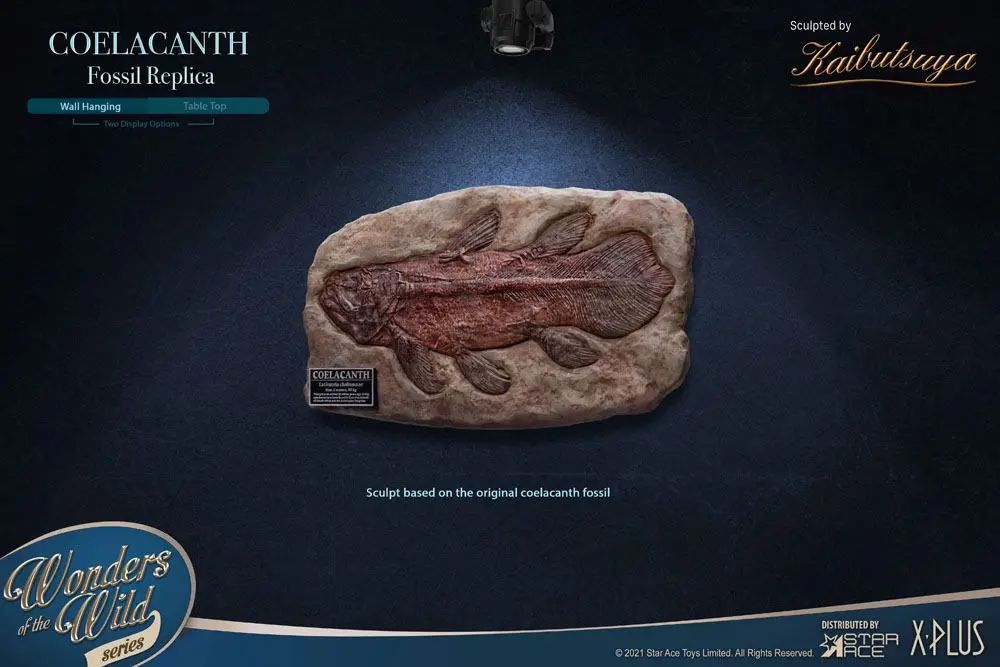 Wonders of the Wild Statue Coelacanth Deluxe Version 28 cm Produktfoto