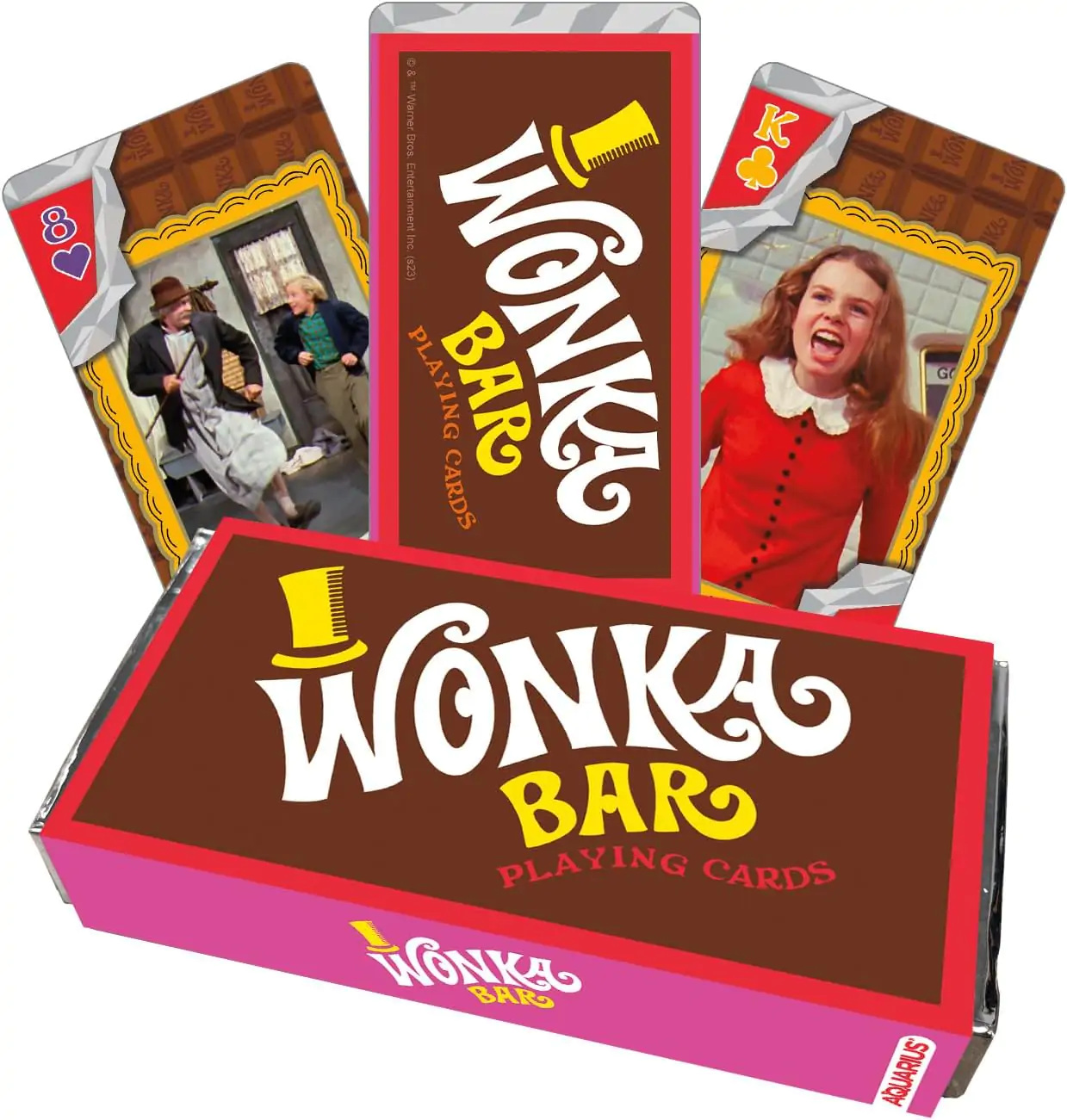 Wonka Spielkarten Willy Wonka Bar Premium termékfotó