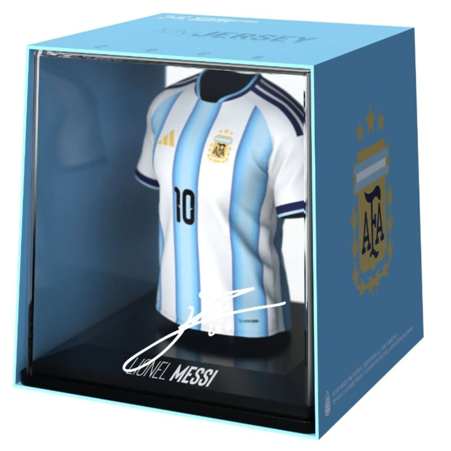 World Cup Argentinien Messi Mini T-Shirt Figur Produktfoto