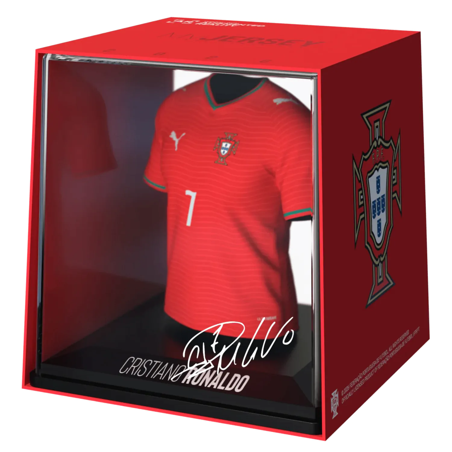 World Cup Portugal Cristiano Ronaldo Mini-T-Shirt Figur Produktfoto