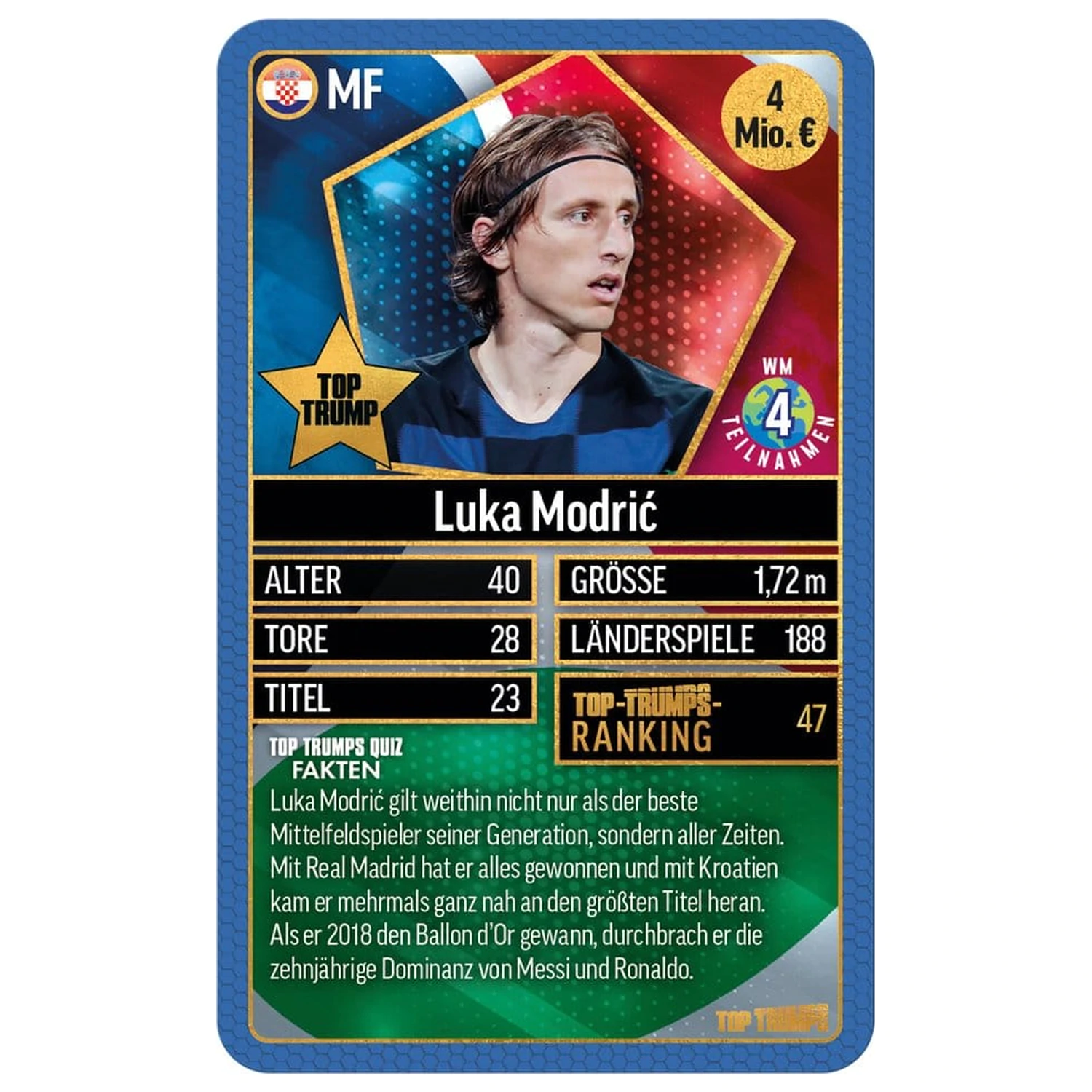 World Football Stars Kartenspiel 200er Pack 2 *deutsche Version* Produktfoto