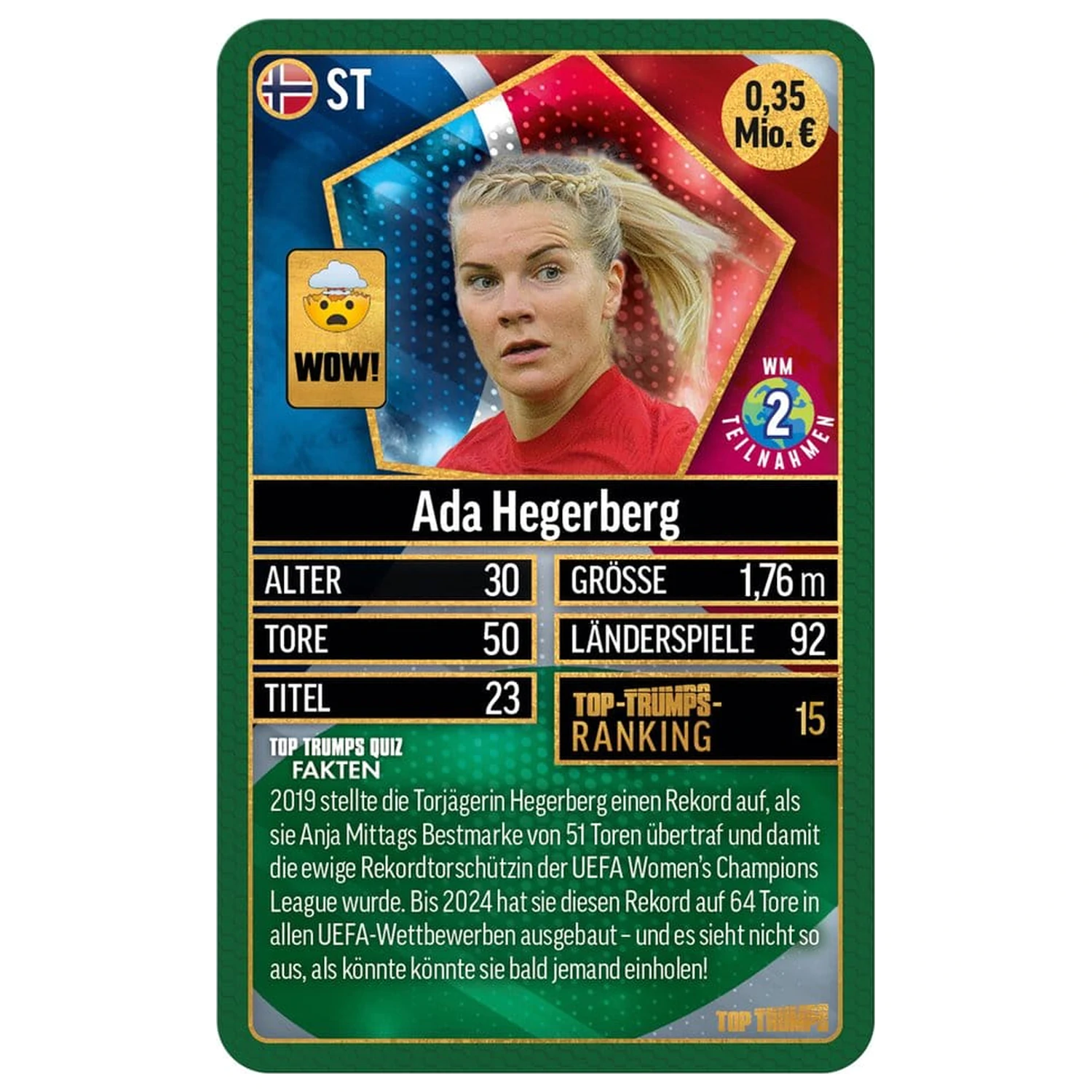 World Football Stars Karten Spiel 200er Pack 3 *German Version* Produktfoto