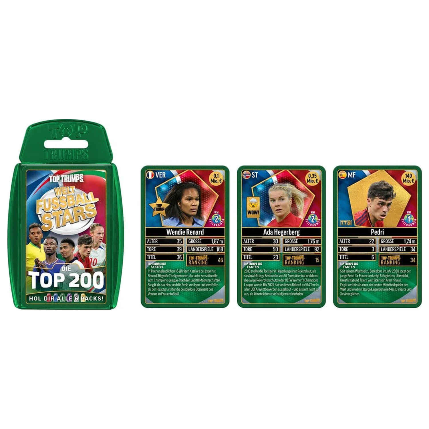 World Football Stars Karten Spiel 200er Pack 3 *German Version* Produktfoto