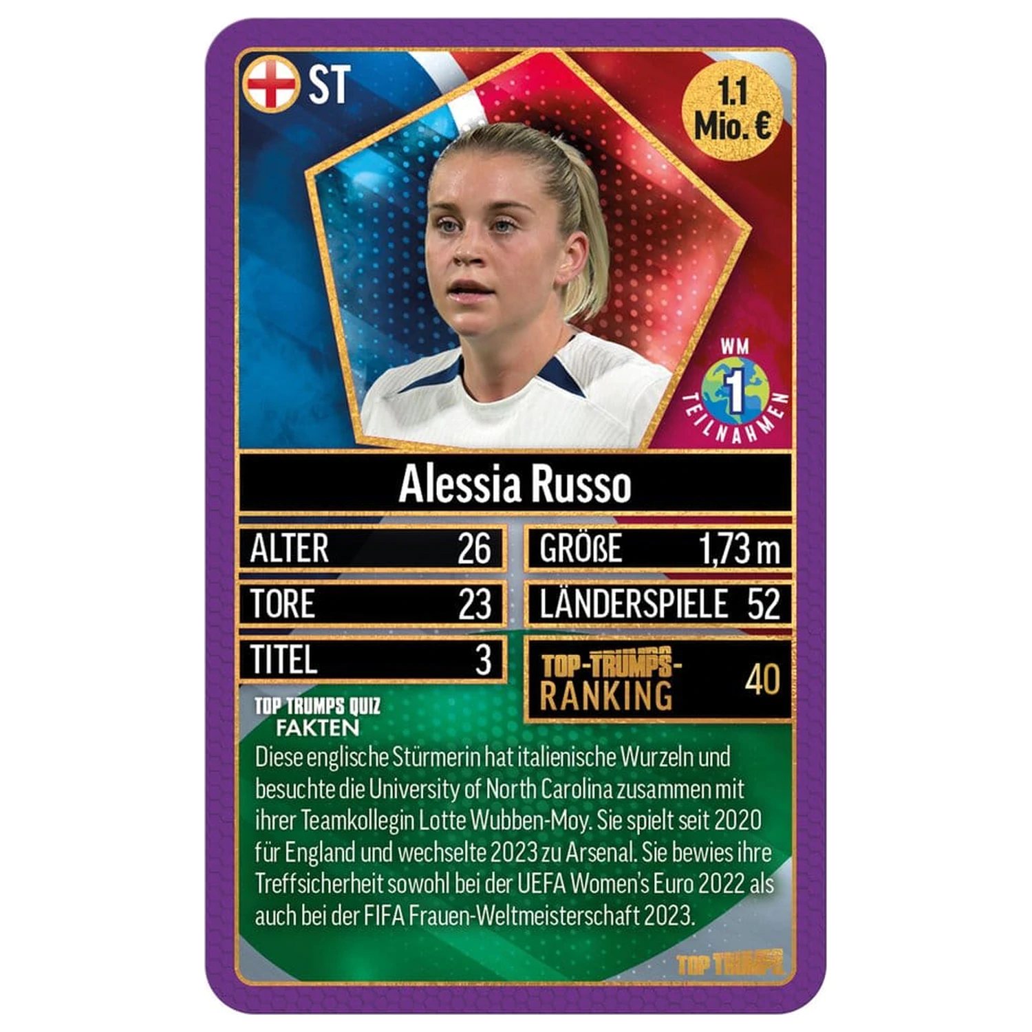 World Football Stars Card Game 200er Packung 4 *Deutsche Version* Produktfoto